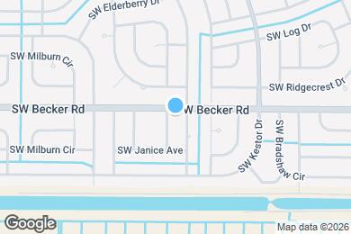 Map image of the property - 4613 SW Junietta Ter