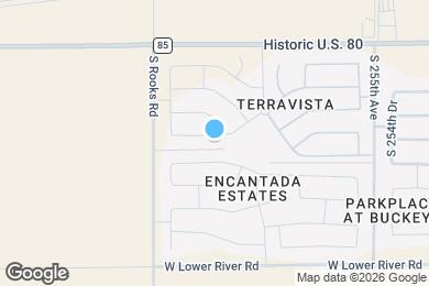 Map image of the property - 25785 W Samantha Way