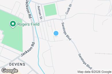 Map image of the property - 6 Bates St