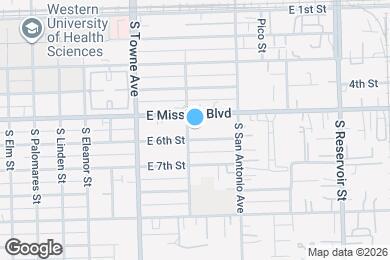 Map image of the property - 915 E 6th St