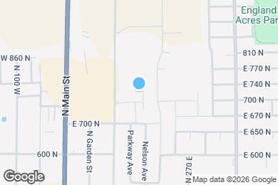 Map image of the property - 739 N 160 E