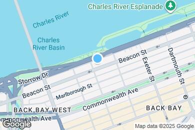 Map image of the property - 388 Beacon St