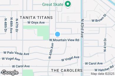 Map image of the property - 4434 W Mountain View Rd