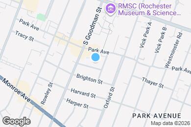 Map image of the property - 52 Harlem St