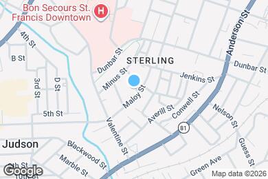 Map image of the property - 103 Sterling St