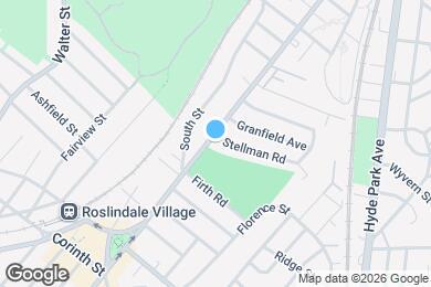 Map image of the property - 4110 Washington St