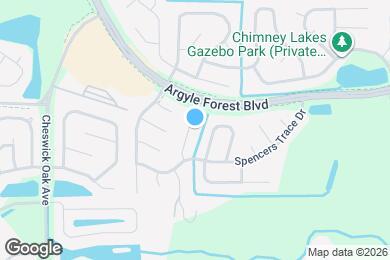 Map image of the property - 8445 Allwine Ct