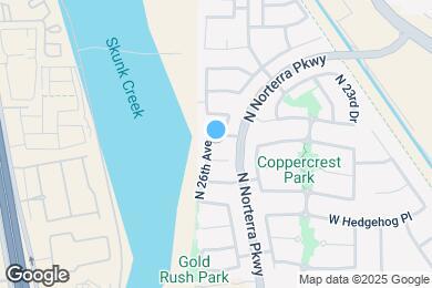 Map image of the property - 2519 W Blue Sky Dr