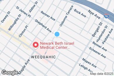 Map image of the property - 196 Shephard Ave
