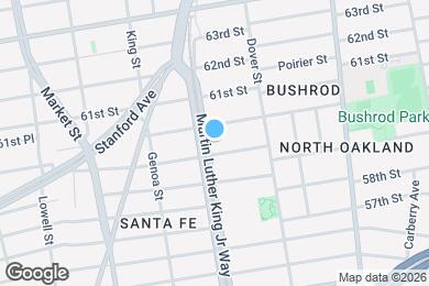 Map image of the property - 5918 Martin Luther King Jr Way
