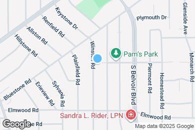 Map image of the property - 1089 Winston Rd