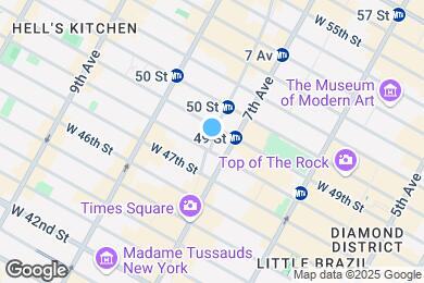 Map image of the property - 1600 Broadway