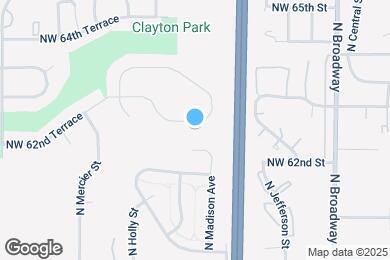 Map image of the property - 927 NW 62nd Terrace