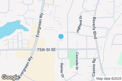 Map image of the property - 7341 Rainier Dr