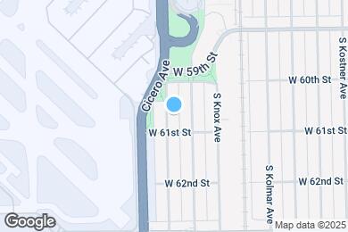 Map image of the property - 6041 S Keating Ave