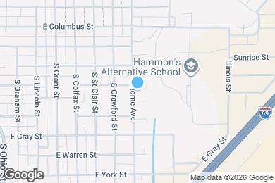 Map image of the property - 25 Lee Dr