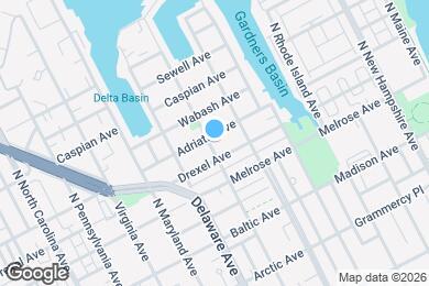 Map image of the property - 353 New Jersey Ave