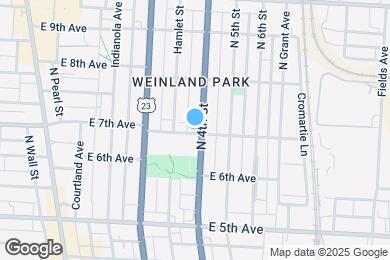 Map image of the property - 234 E 7th Ave