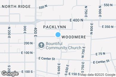 Map image of the property - 245 N 600 E
