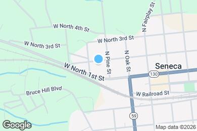 Map image of the property - 309 W N 2nd St