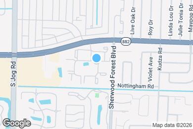 Map image of the property - 6106 Forest Hill Blvd