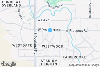 Map image of the property - 1604 Palm Dr