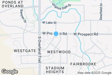 Map image of the property - 1606 Palm Dr