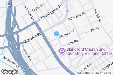 Map image of the property - 731 Cameron St