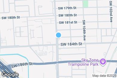 Map image of the property - 18301 SW 107th Ave