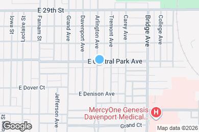Map image of the property - 2517 Arlington Ave