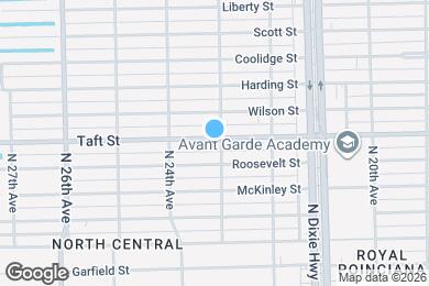 Map image of the property - 1620 N 23rd Ave