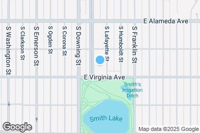 Map image of the property - 460 S Marion St Pkwy