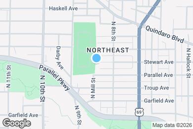 Map image of the property - 833 Stewart Ave