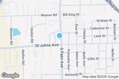 Map image of the property - 110 N Palm Ave