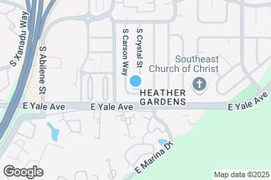 Map image of the property - 2655 S Crystal St
