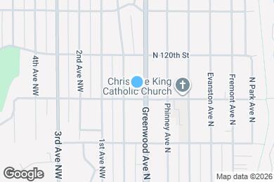 Map image of the property - 11707 Greenwood Ave N