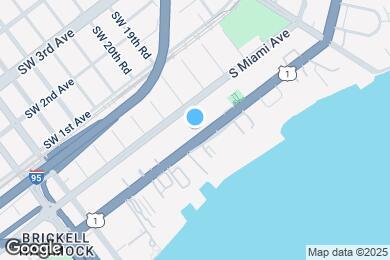 Map image of the property - 1918 Brickell Ave