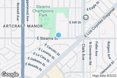 Map image of the property - 4934 E Stearns St