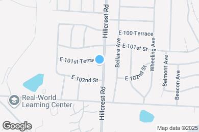 Map image of the property - 10110 Hillcrest Rd