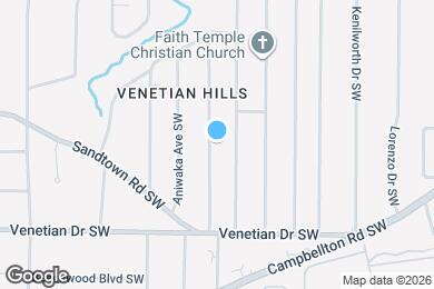 Map image of the property - 1388 Willow Trail SW