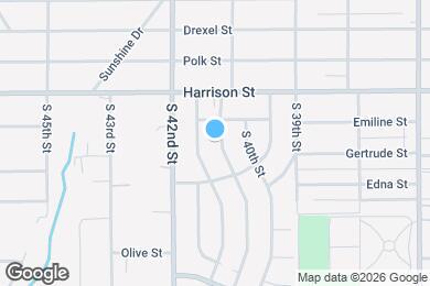 Map image of the property - 7014 S 41st St
