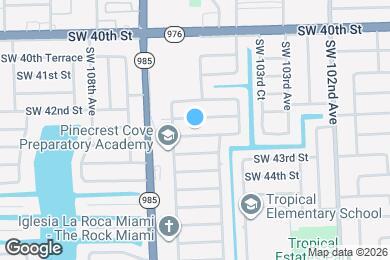 Map image of the property - 10475 SW 42nd Ter