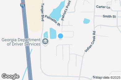 Map image of the property - 418 Pearl St