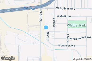 Map image of the property - 4443 S 5th Pl