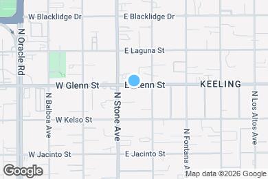 Map image of the property - 26 E Glenn St