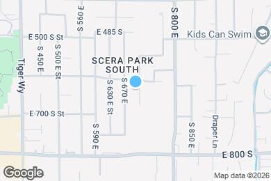 Map image of the property - 620 S 700 E