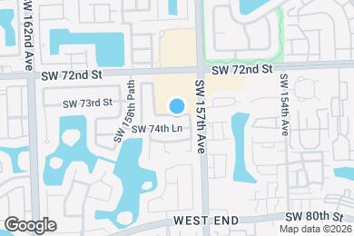 Map image of the property - 15770 SW 74th St