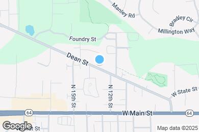 Map image of the property - 1224 Dean St