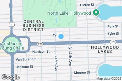 Map image of the property - 1439 Hollywood Blvd