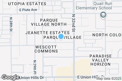 Map image of the property - 3104 E Siesta Ln
